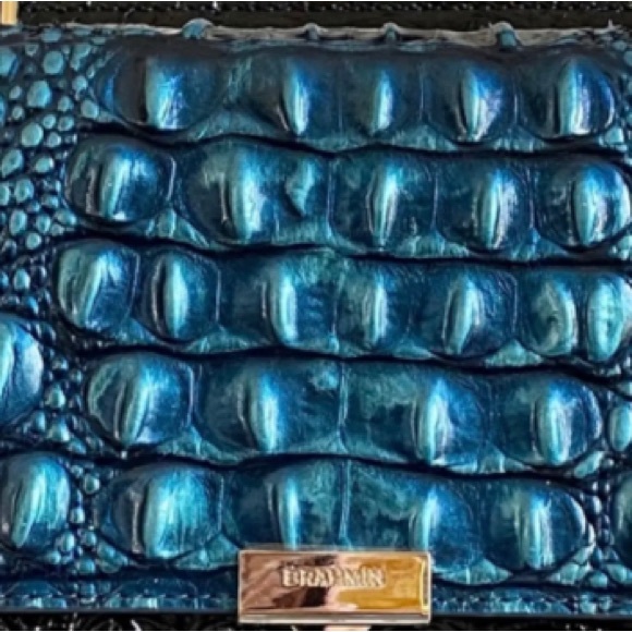 ISO🙏🏻💙🙏🏻💙🙏🏻Brahmin Verdigris Wallet - Picture 5 of 5